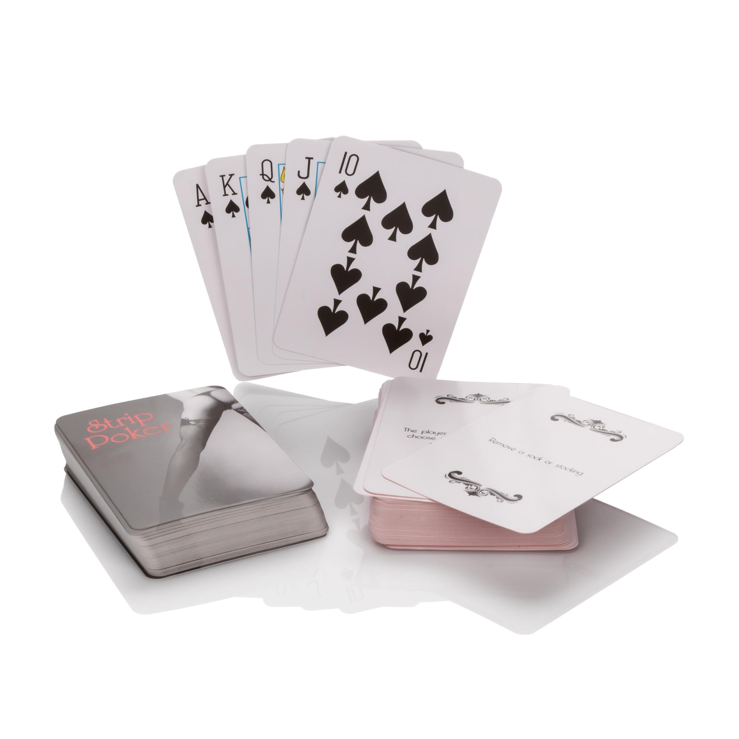 Strip Poker Card Game