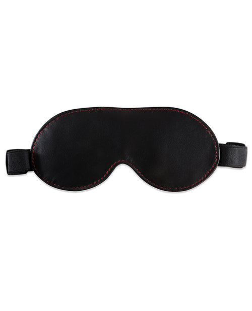 Sultra Leather Blindfold Black