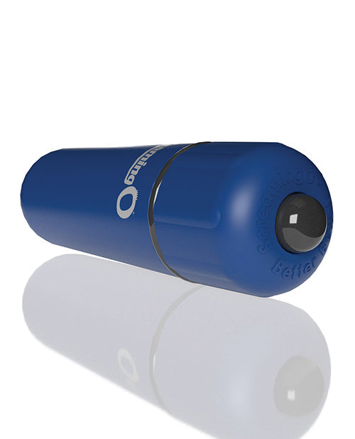 Super Powered One Touch  Vibrating Bullet - Blueberry