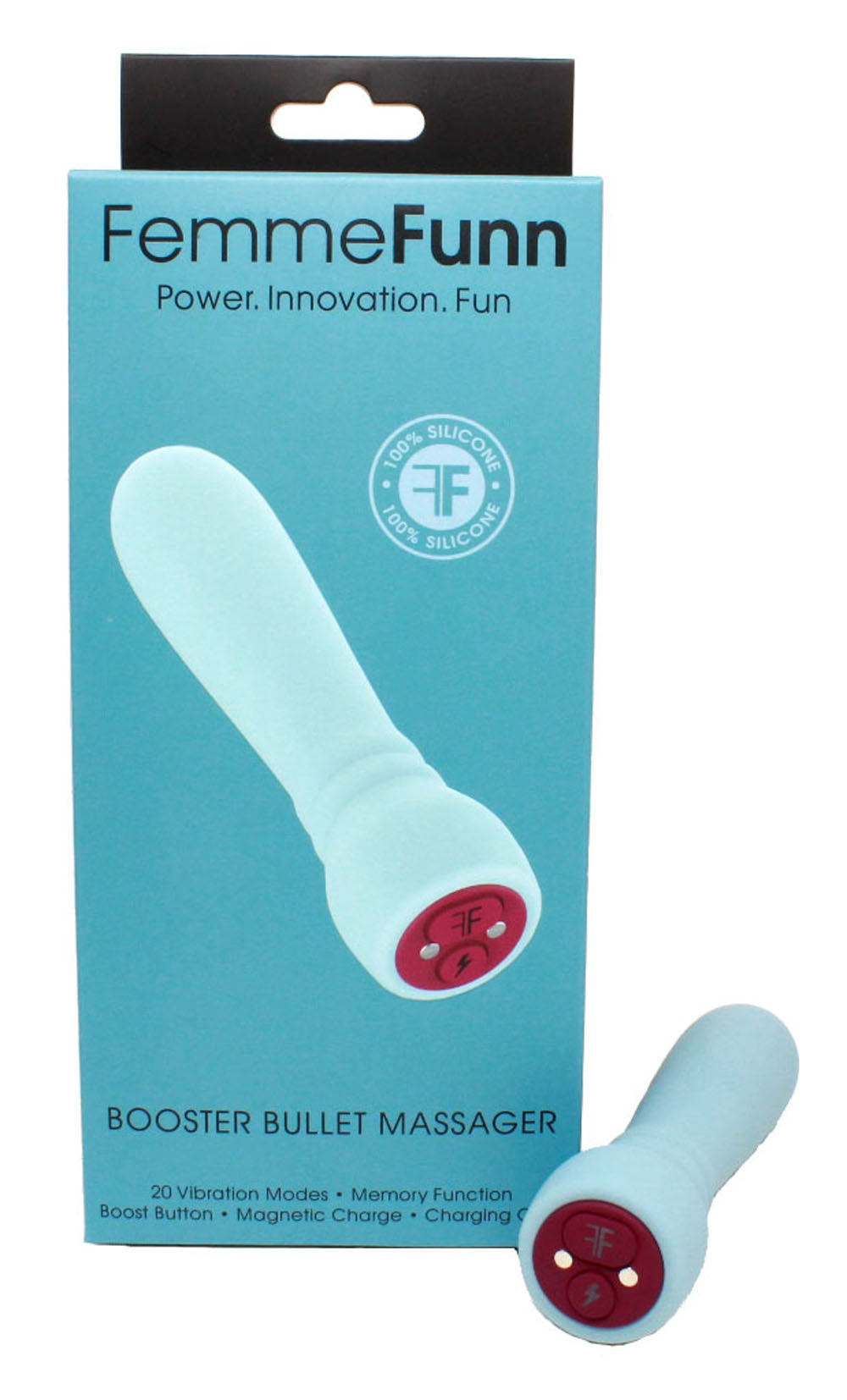 Supernova Sensation 20-Mode Bullet Vibrator Light Blue