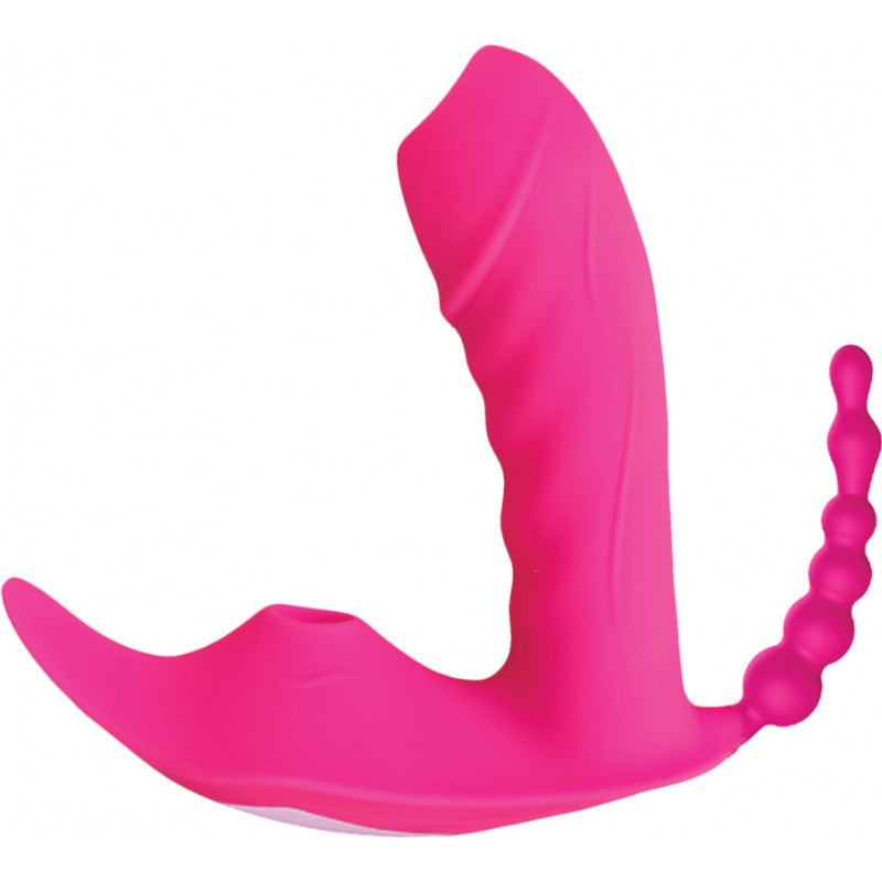 Sweet Sex Body Candy Multi Pleasure Vibe W/remote - Magenta