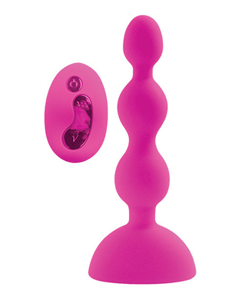 Sweet Sex Nookie Nectar Beads Vibrator W/remote - Magenta