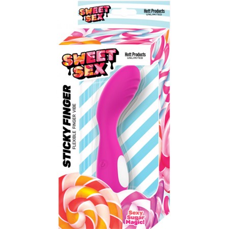 Sweet Sex Sticky Fingers Power Play Vibrator Magenta