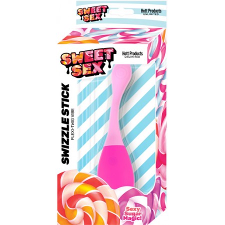 Sweet Sex Swizzle Stick Play G-Spot Vibrator - Magenta