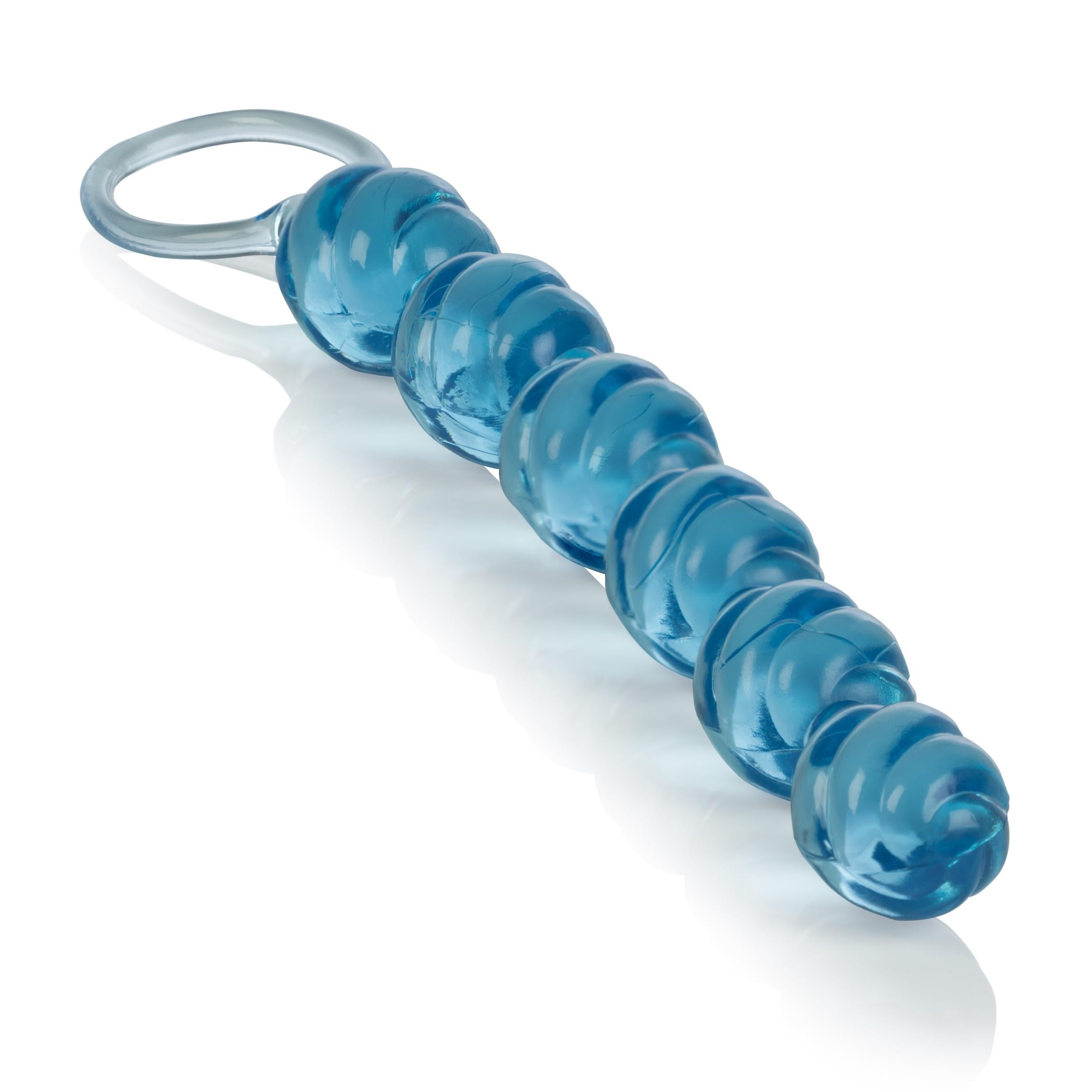 Swirl Pleasure Beads Teal