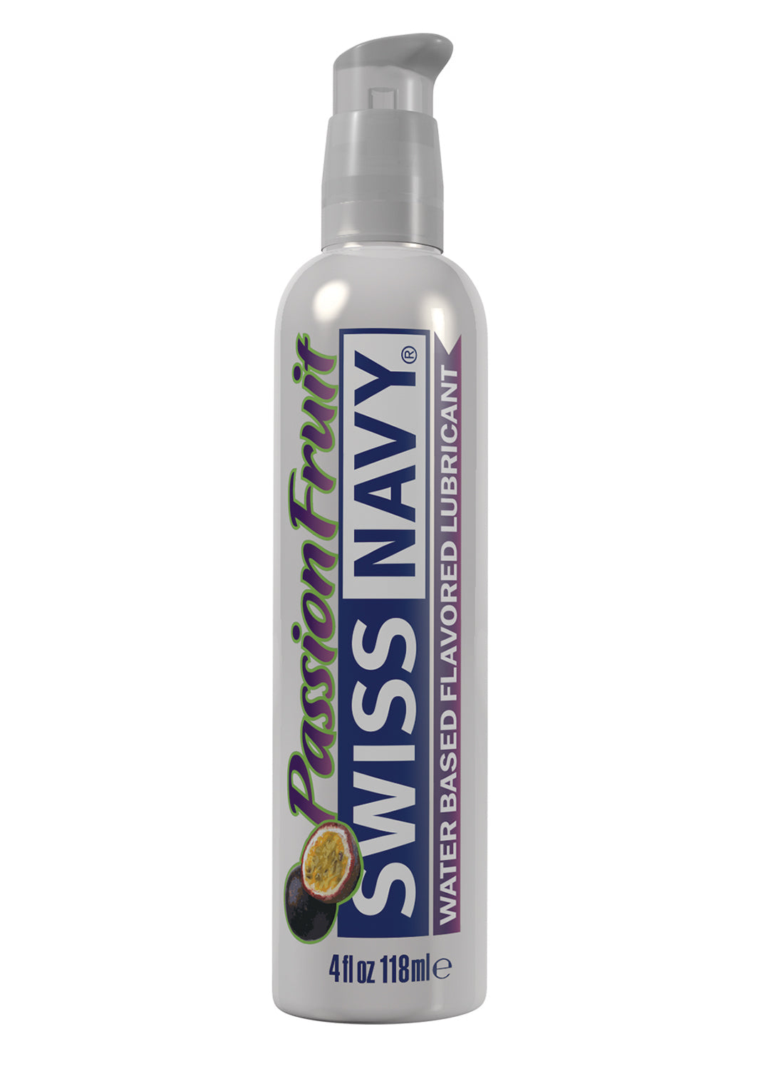 Swiss Navy Flavors Water Based Lubricant - 4 Fl. Oz. Passion Fruit