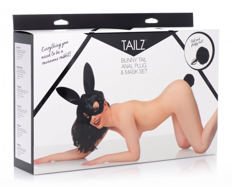 Tailz Bunny Mask W/ Plug