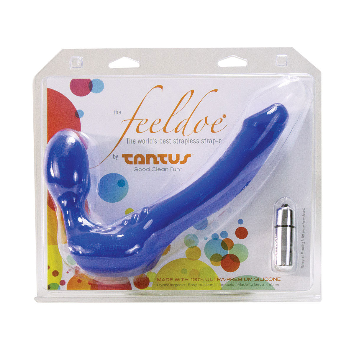 Tantus Strapless Slim - Blue