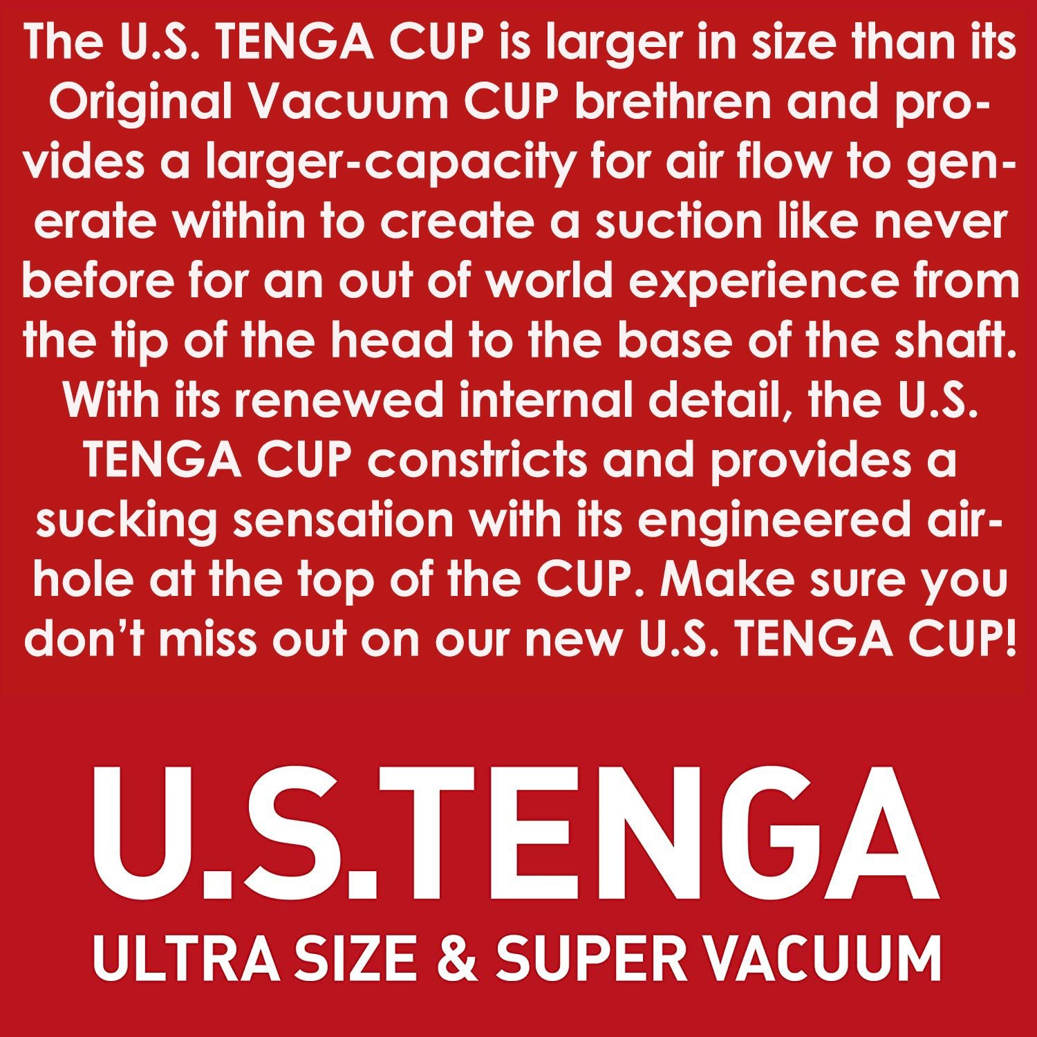 Tenga U.s. Original Vacuum Cup