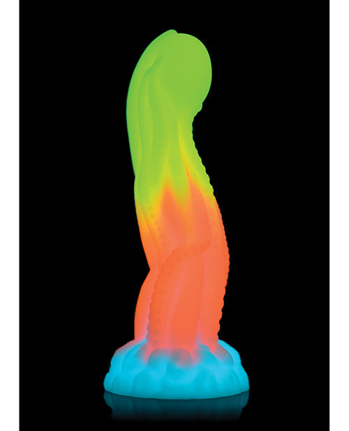 Tenta-Glow Glow-In-The-Dark Fantasy Dildo by Creature Cocks