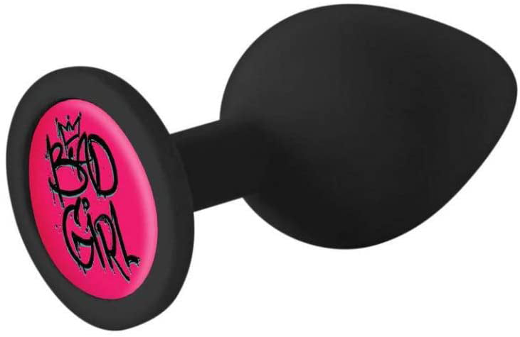 The 9's Booty Call Silicone Butt Plug Black Bad Girl