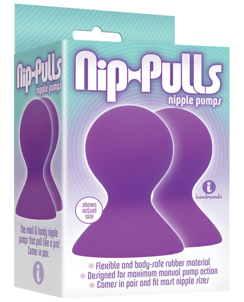 The 9's Silicone Nip Pulls Violet