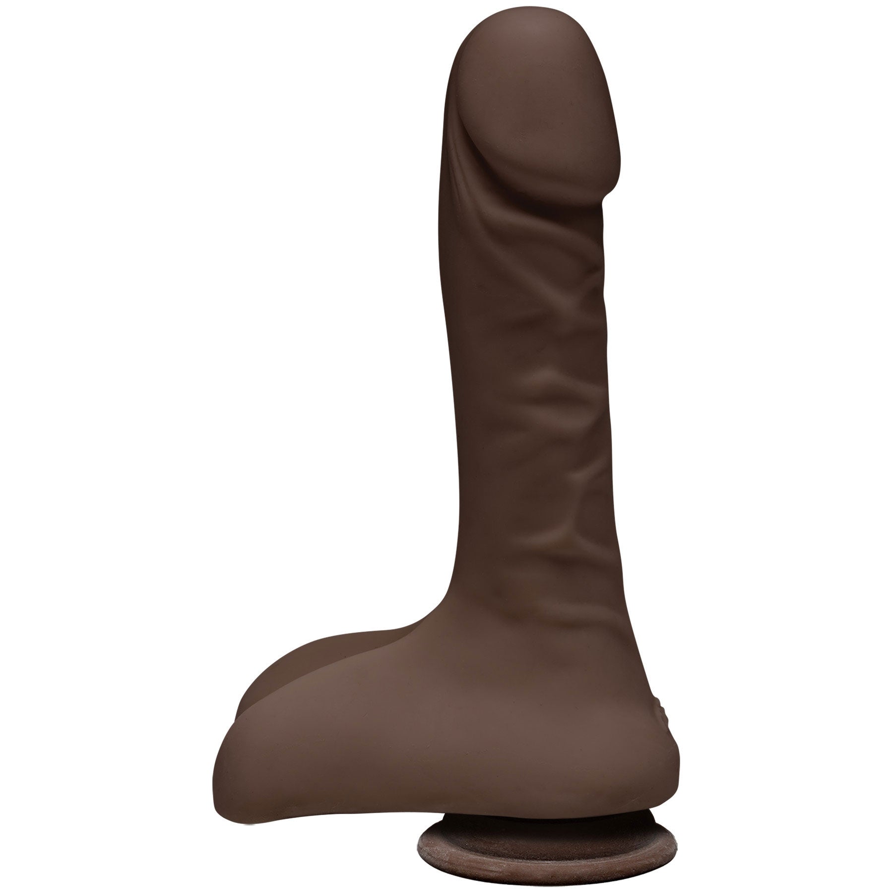 The D - Super D 9 Inch With Balls Chocolate / 9"