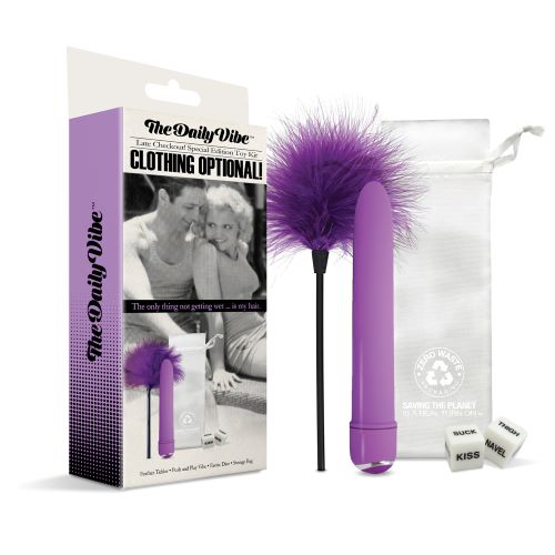 The Daily Vibrator Special Edition Toy Kit Clothing Optional