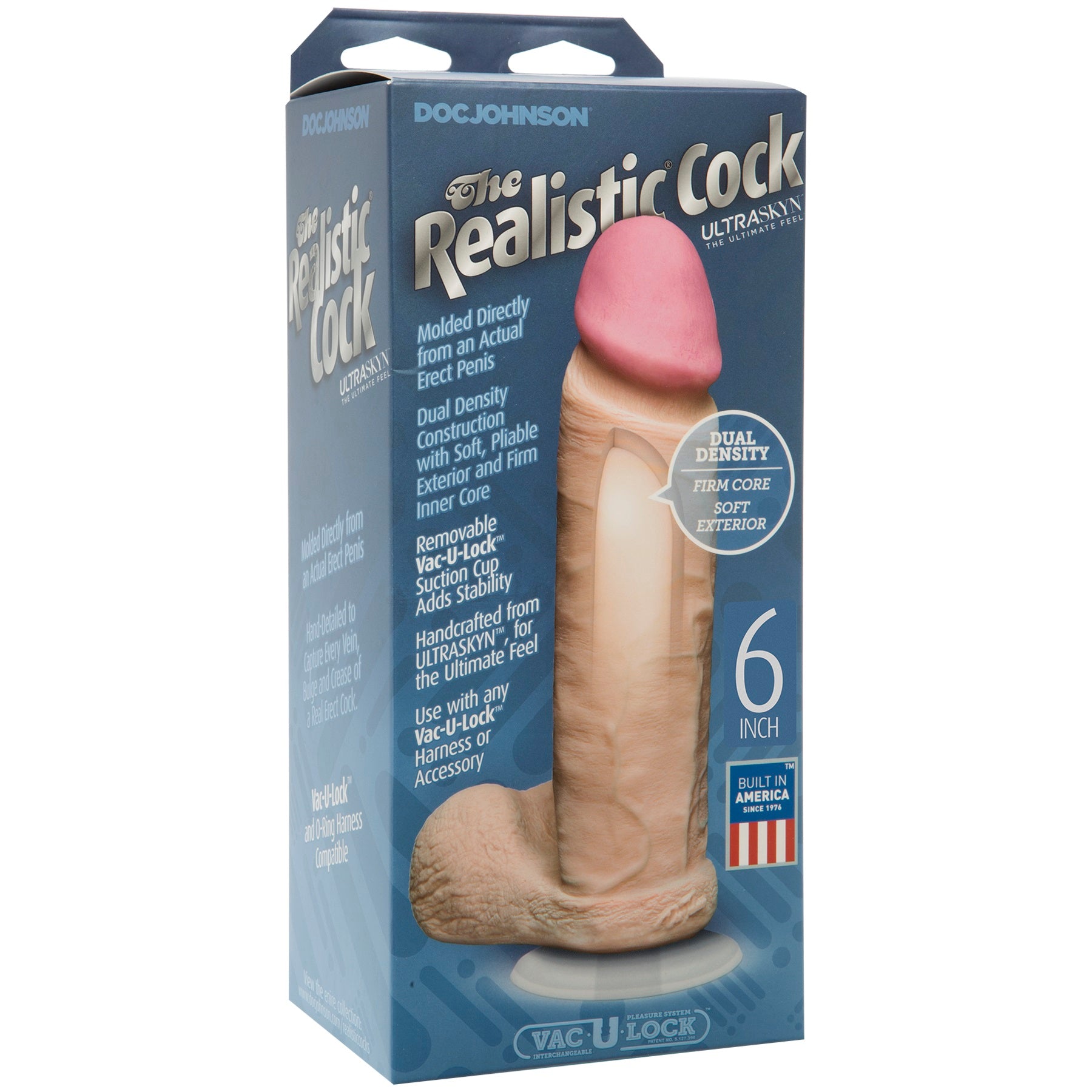 The Realistic Cock Ultraskyn Inch