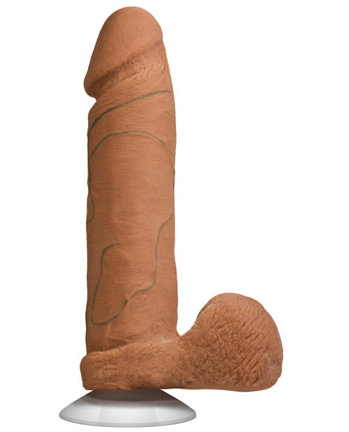 The Realistic Cock Ultraskyn Inch Brown / 8"