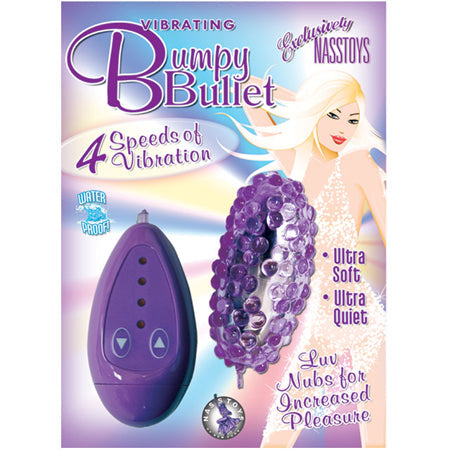 The Vibrating Bumpy Bullet Pleassure - Purple