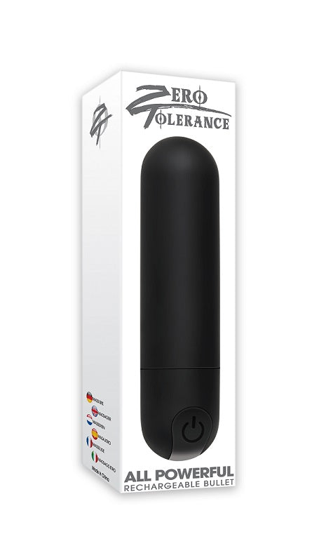 The Zero Tolerance All Powerful Rechargeable Bullet Vibrator