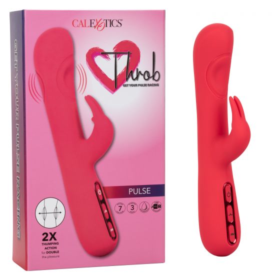 Throb Pulse Pink Vibrator - CalExotics