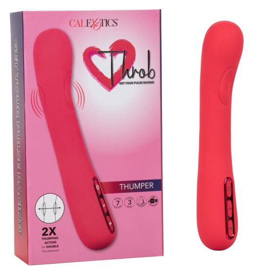 Throb Thumper Pink Vibrator - CalExotics