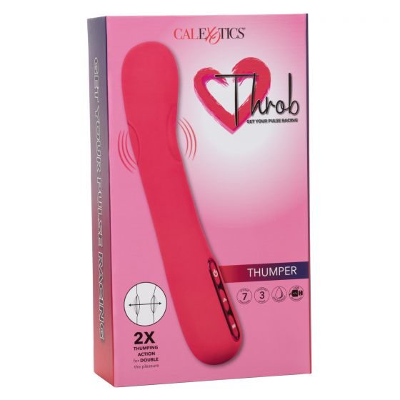 Throb Thumper Pink Vibrator - CalExotics