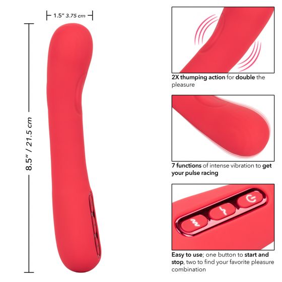 Throb Thumper Pink Vibrator - CalExotics