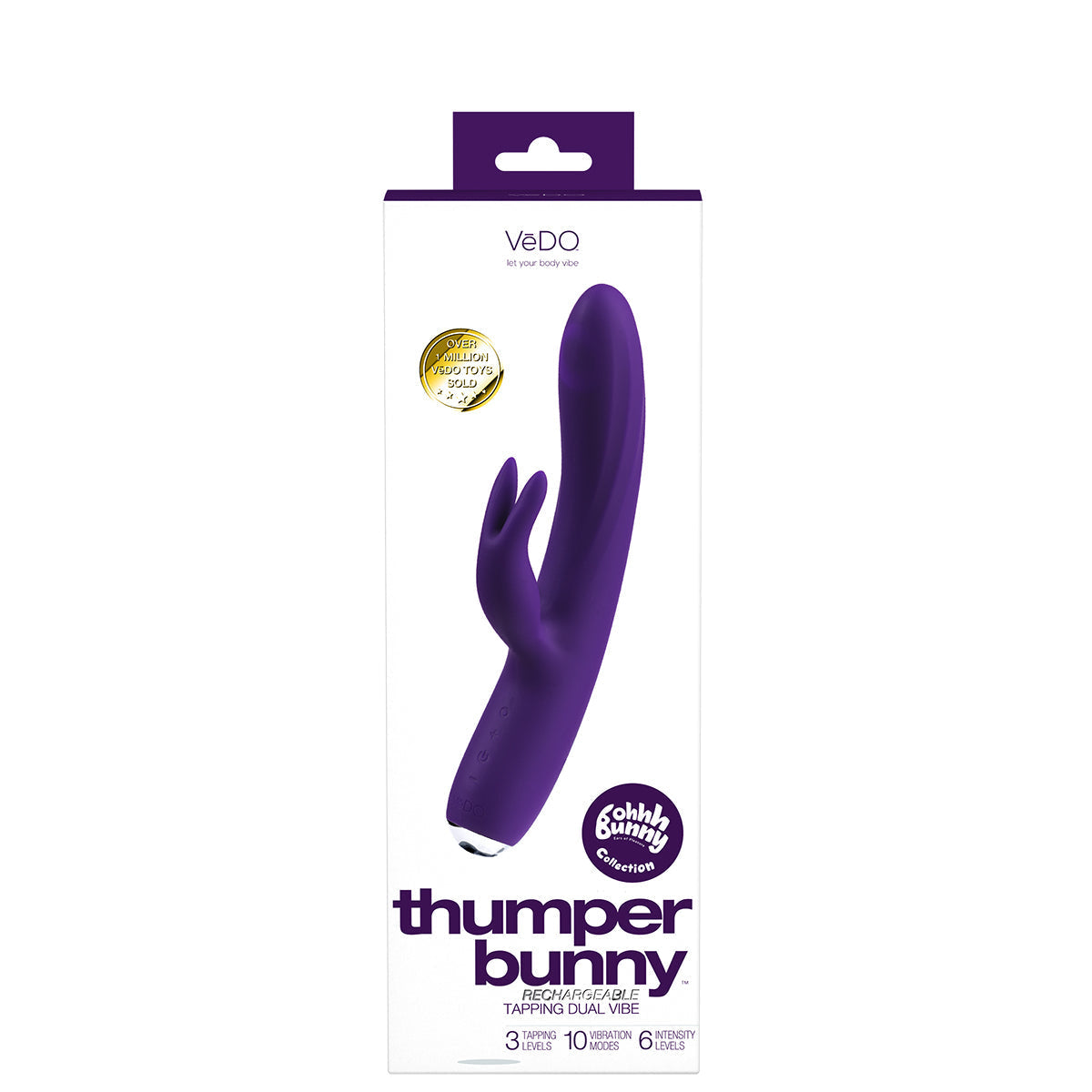 Thumper Bunny: Powerful G-Spot Vibrator by VeDO