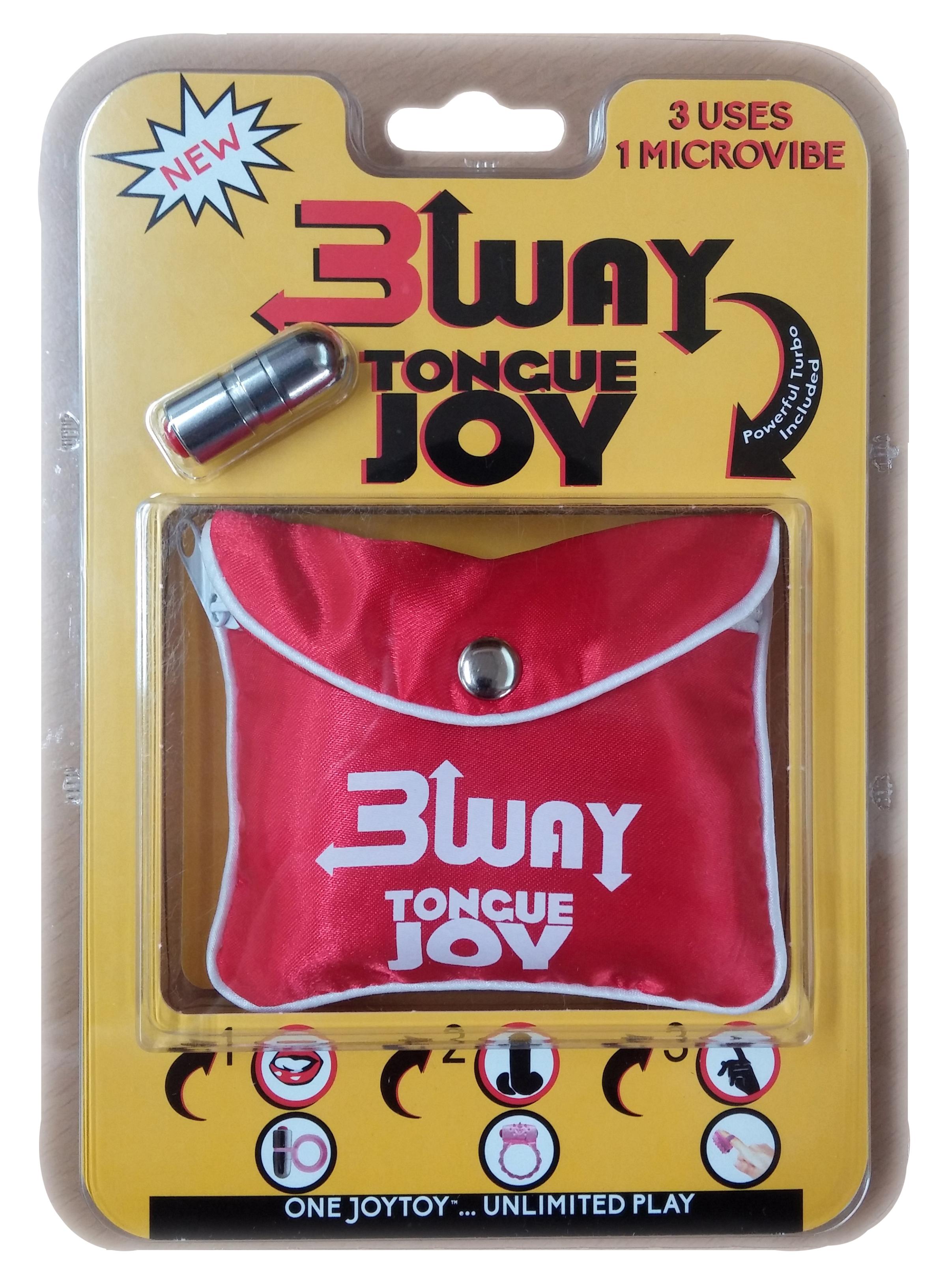 Tongue Joy 3 Way Vibrator - Ultimate Pleasure Device