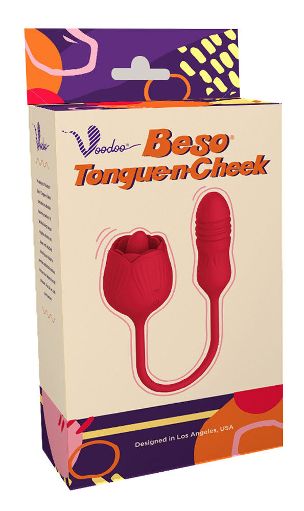 Tongue Vibrator: Voodoo Beso Tongue-n-Cheek