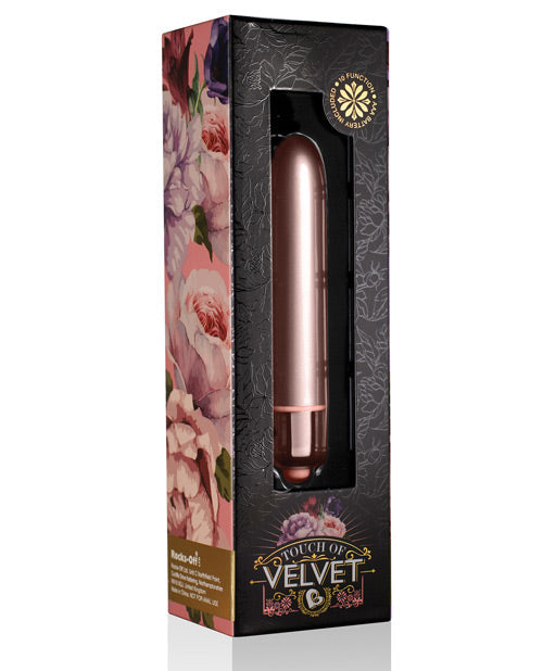 Touch of Velvet Rose Blush 90mm Bullet Vibrator Rose Blush