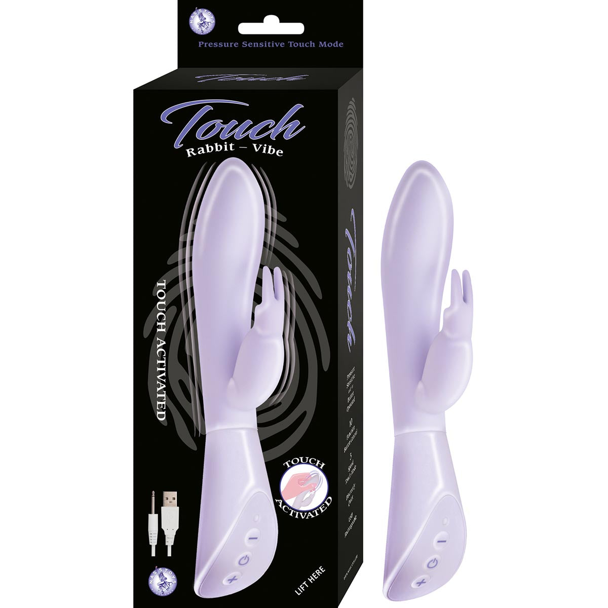 Touch Rabbit Vibe - Lavender by Nasstoys Lavender