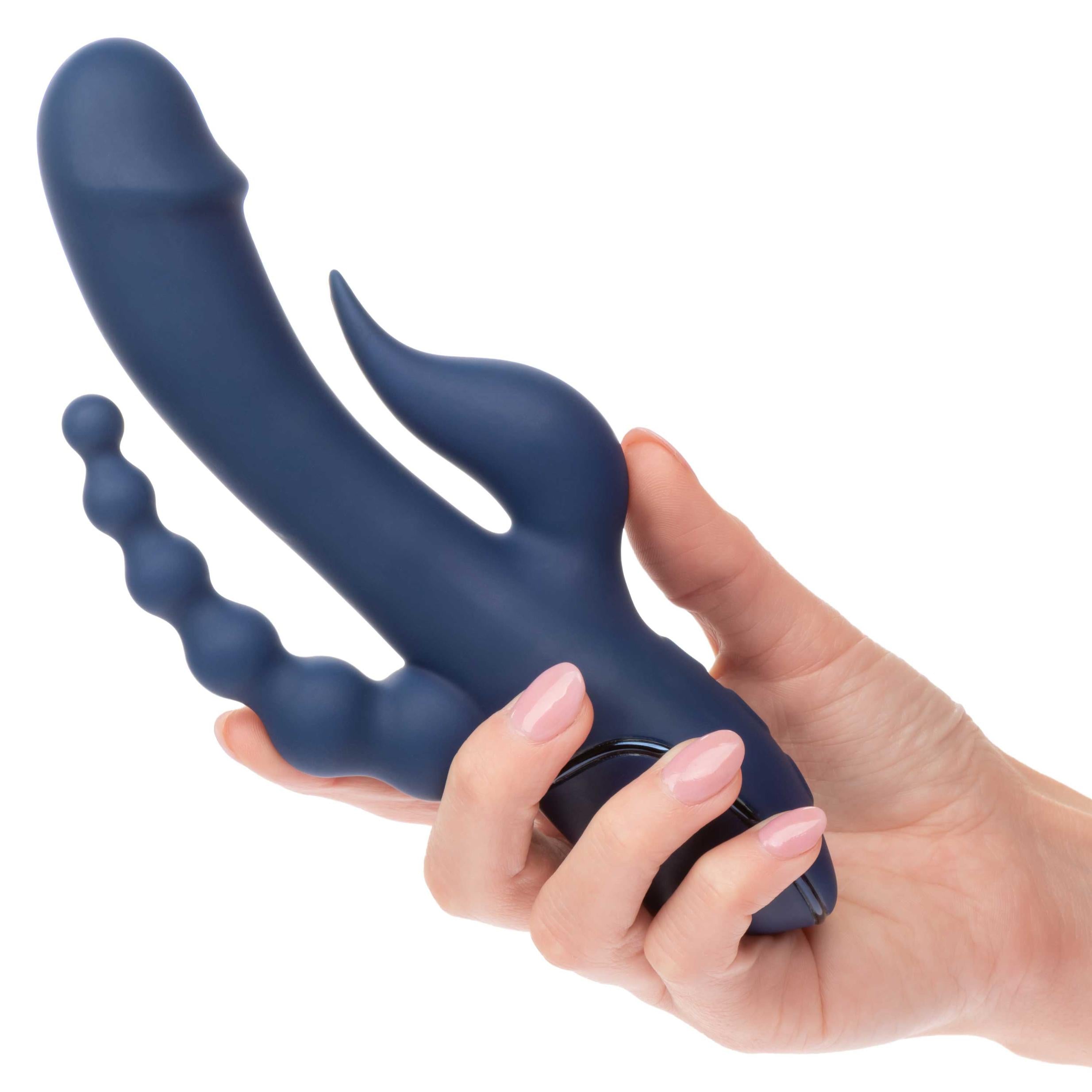 Triple Rabbit Style Vibrator - CalExotics