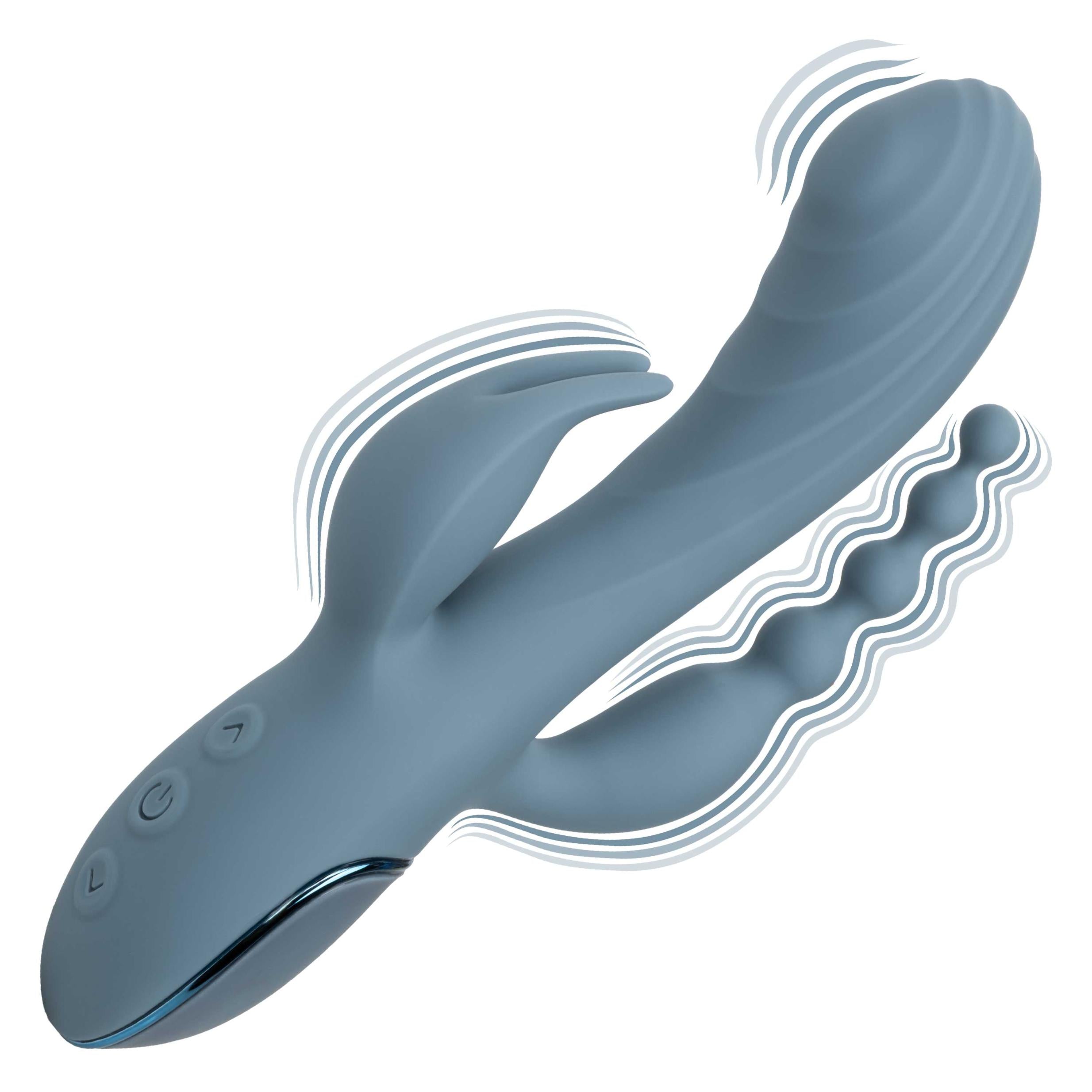 Triple Rabbit Style Vibrator - CalExotics