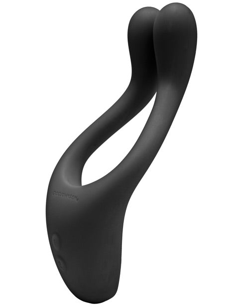 Tryst Multi Erogenous Zone Silicone Massager - Black Black