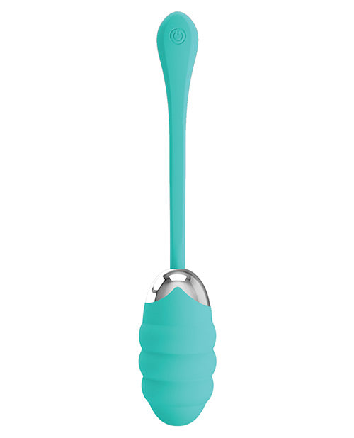 Turquoise Remote Egg Vibrator - Pretty Love