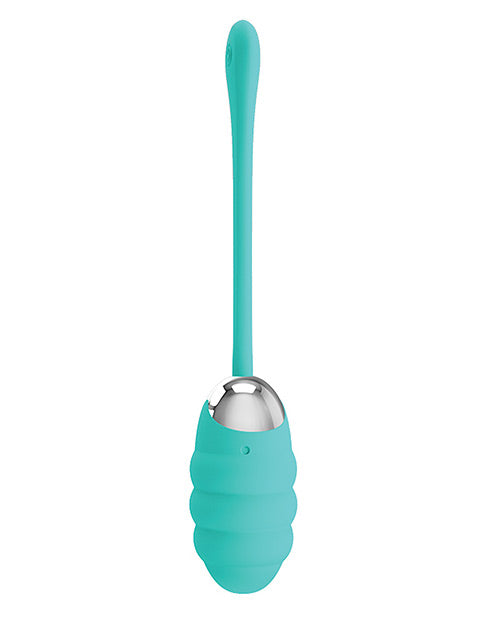 Turquoise Remote Egg Vibrator - Pretty Love
