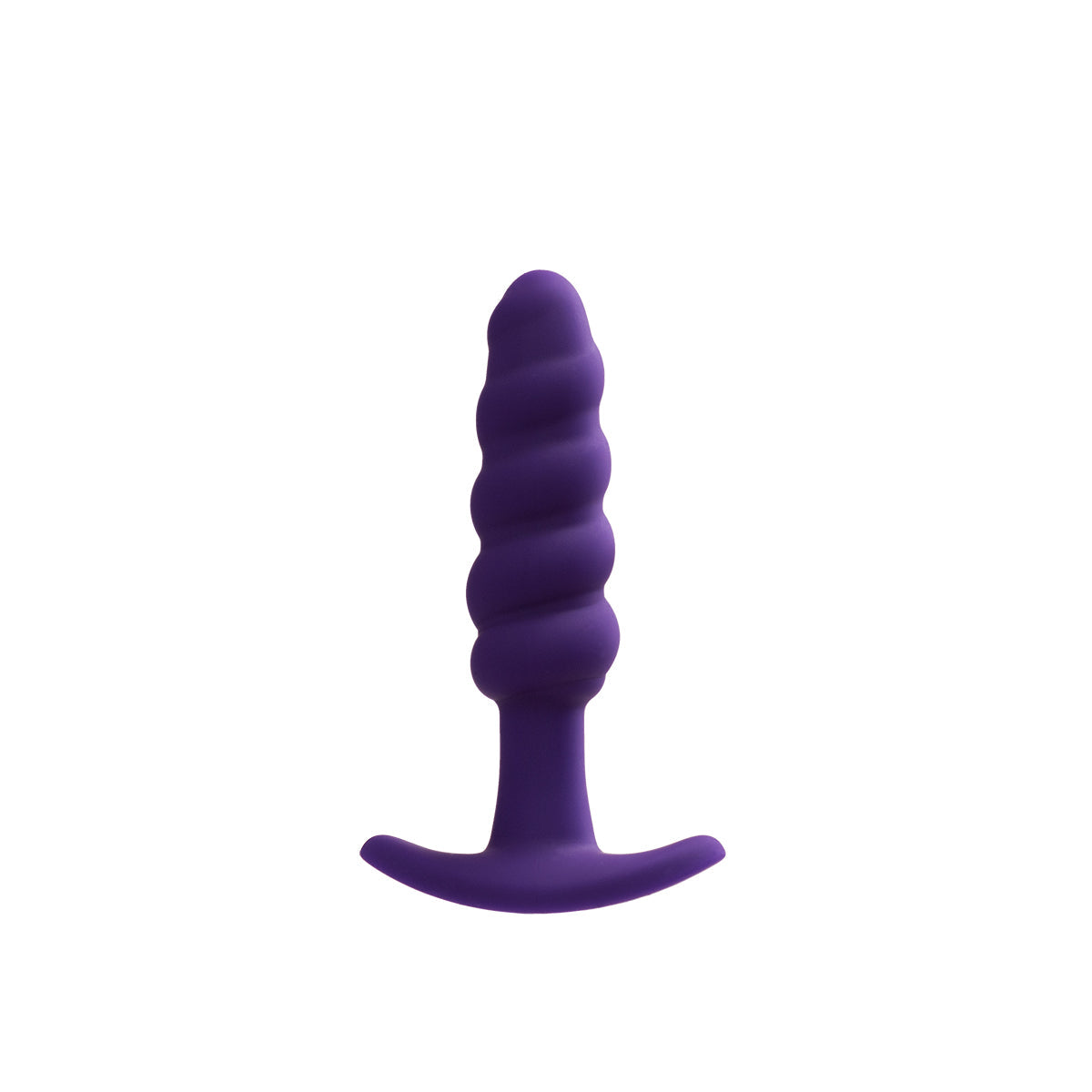 Twist Rechargeable Anal Vibe - Black Pearl Purple