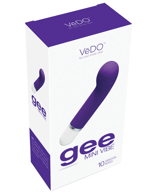 Ultimate pleasure: Gee G-Spot Vibrator by Savvy Co. Into You Indigo