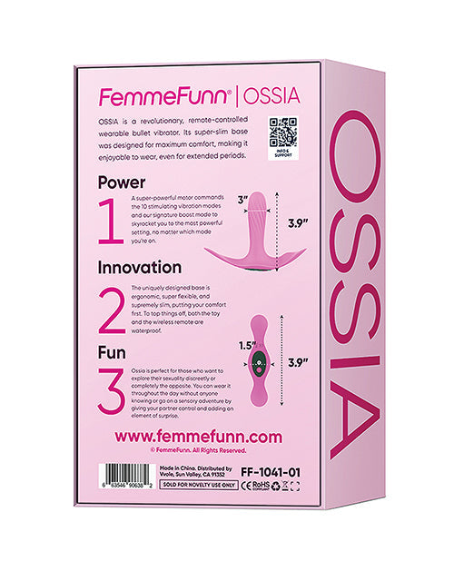 Ultimate pleasure machine: Femme Funn Ossia