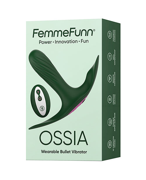 Ultimate pleasure machine: Femme Funn Ossia Dark Green