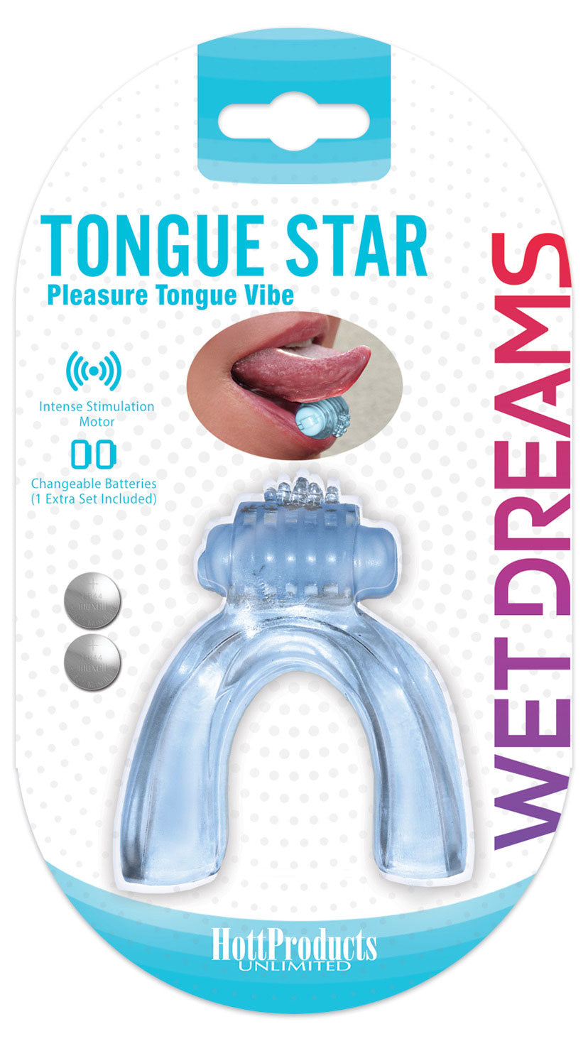 Ultimate Pleasure Tongue Vibe - Hott Products Blue