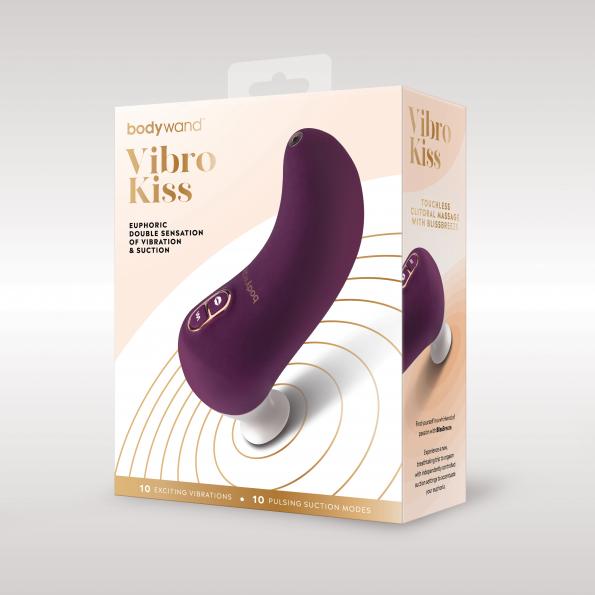 Ultimate pleasure with Bodywand Vibro Kiss!