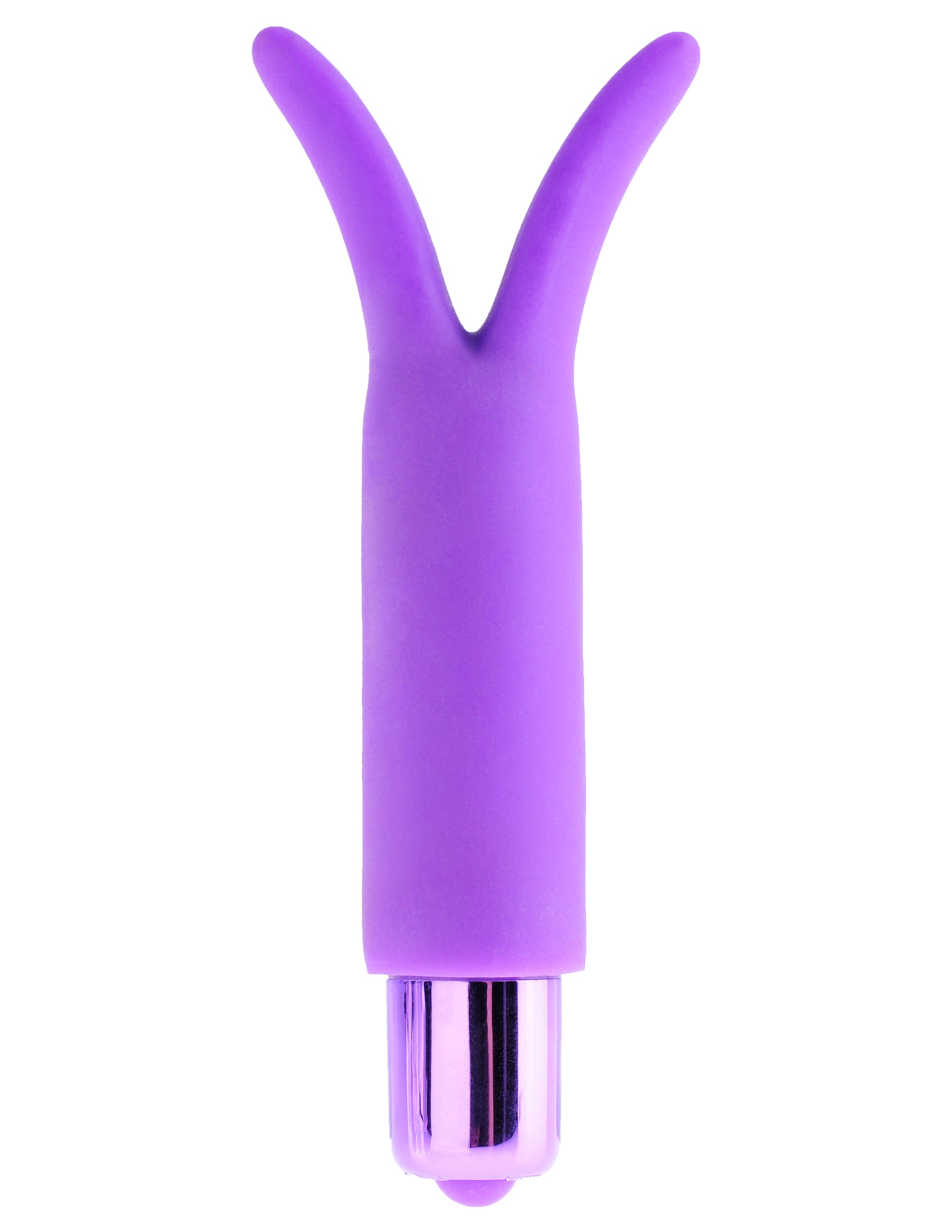 Ultra Smooth Silicone Fun Vibrator - Blue