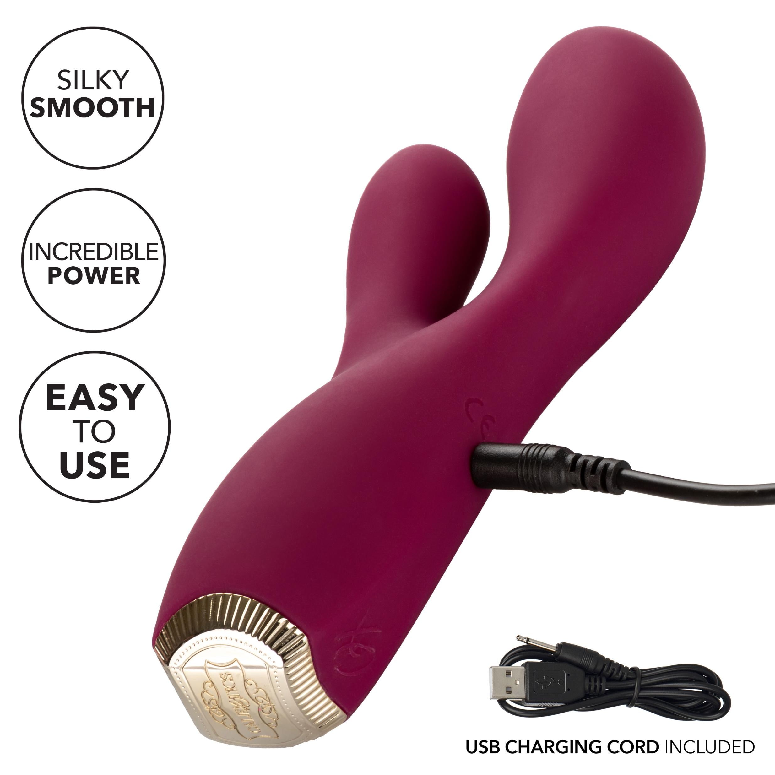 Uncorked Cabernet Rabbit Vibrator - CalExotics