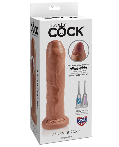 Uncut Dildo Tan