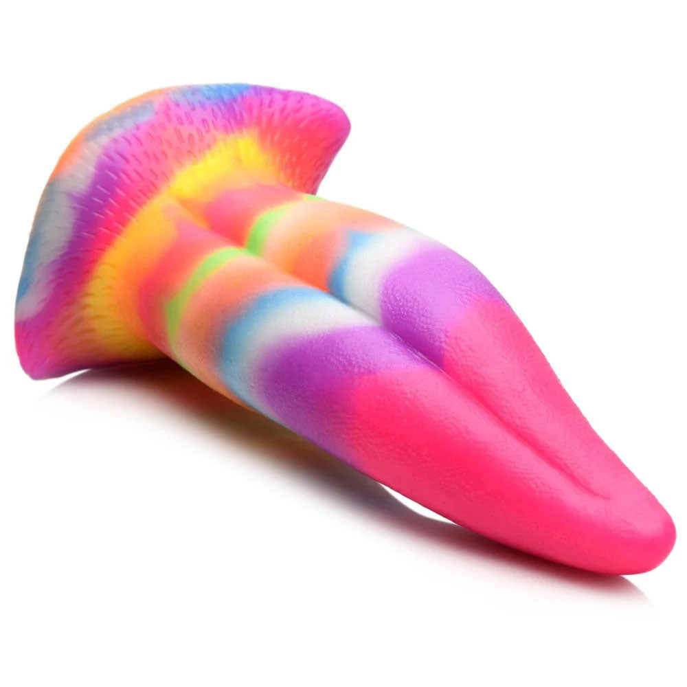 Unicorn Kiss - Unicorn Tongue - Glow-in-the-Dark - Silicone Dildo