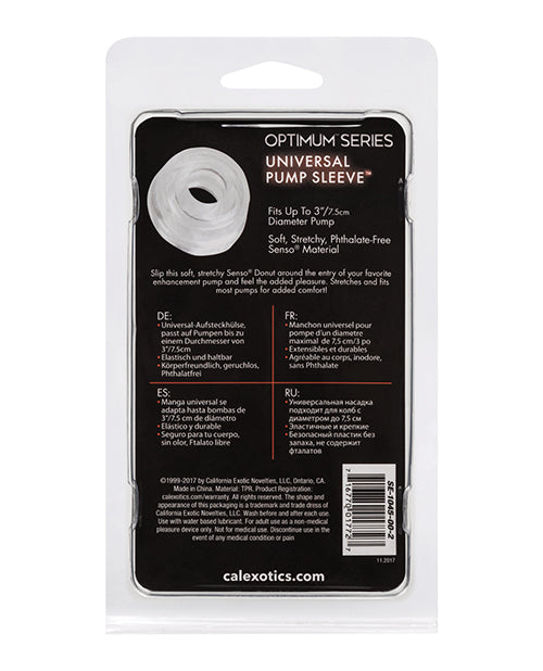 Universal Pump Sleeve - Clear