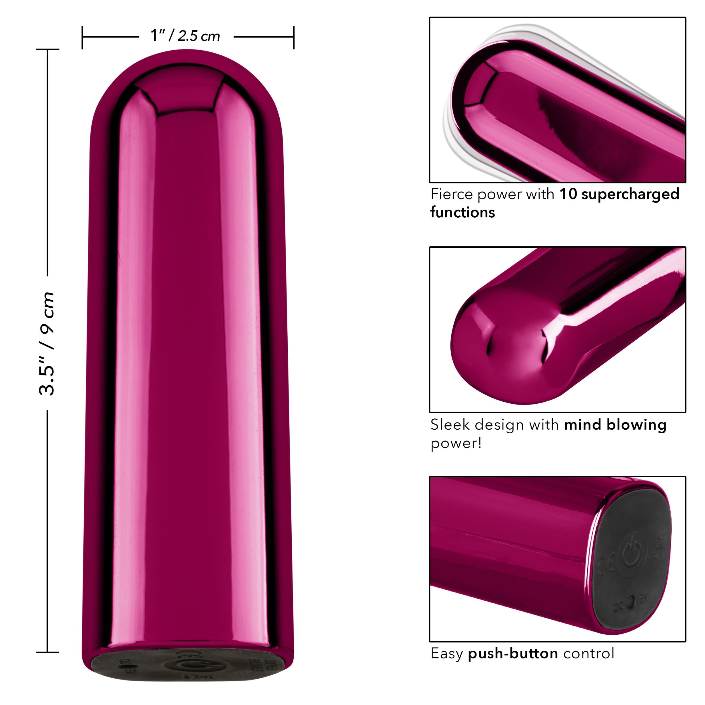 Unleash High-Intensity Pleasure with Glam TM Bullet Pink