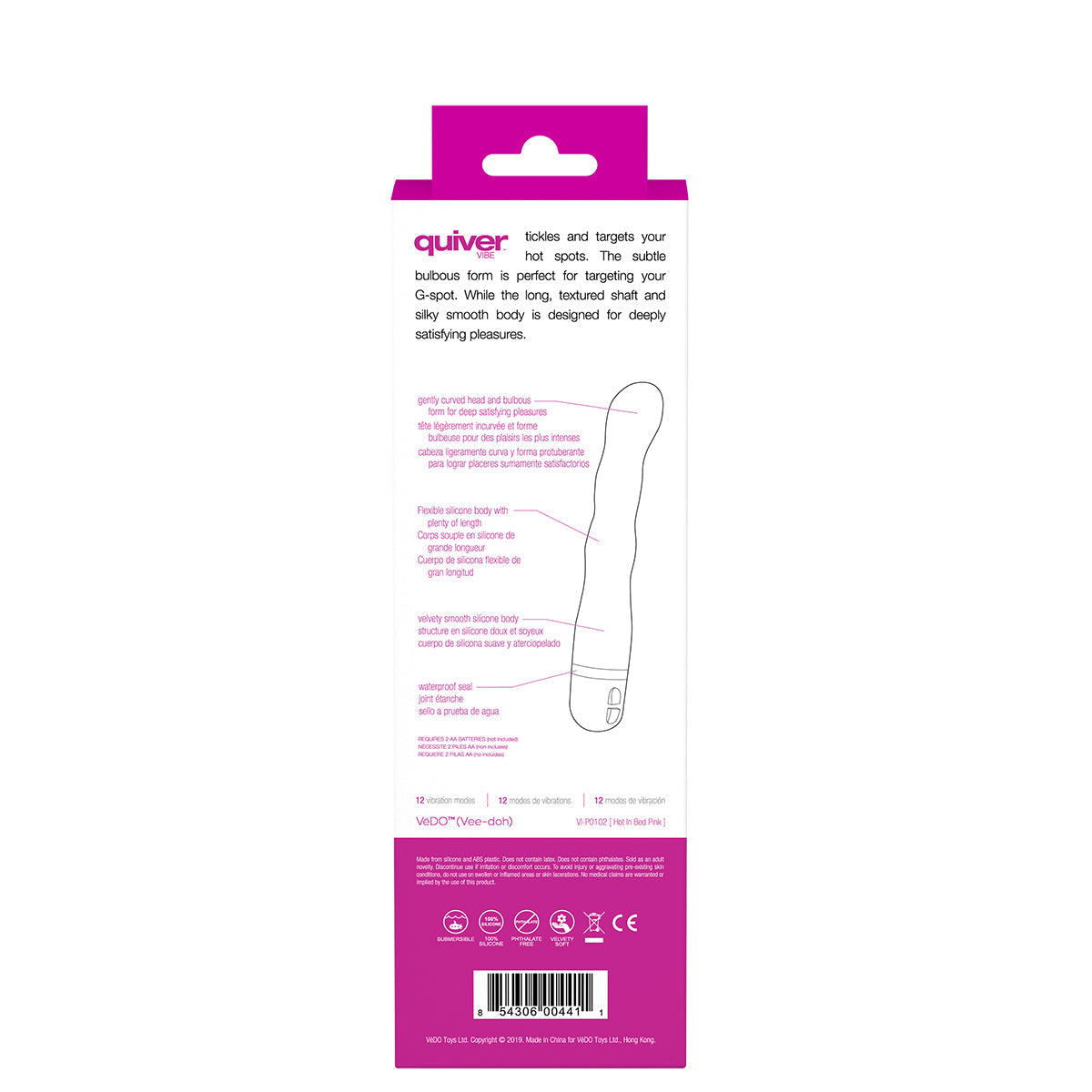 Vedo Quiver Mini Vibe - G-Spot Vibrator