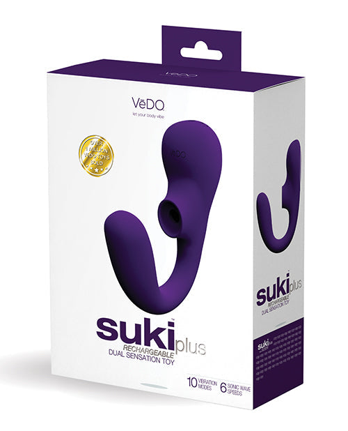 VeDO Suki Plus: Ultimate Dual Sonic Vibe Deep Purple